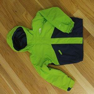 The North Face Boundary Triclimate 3-in-1 Winter Jacket Toddler 3T, Lime/Navy